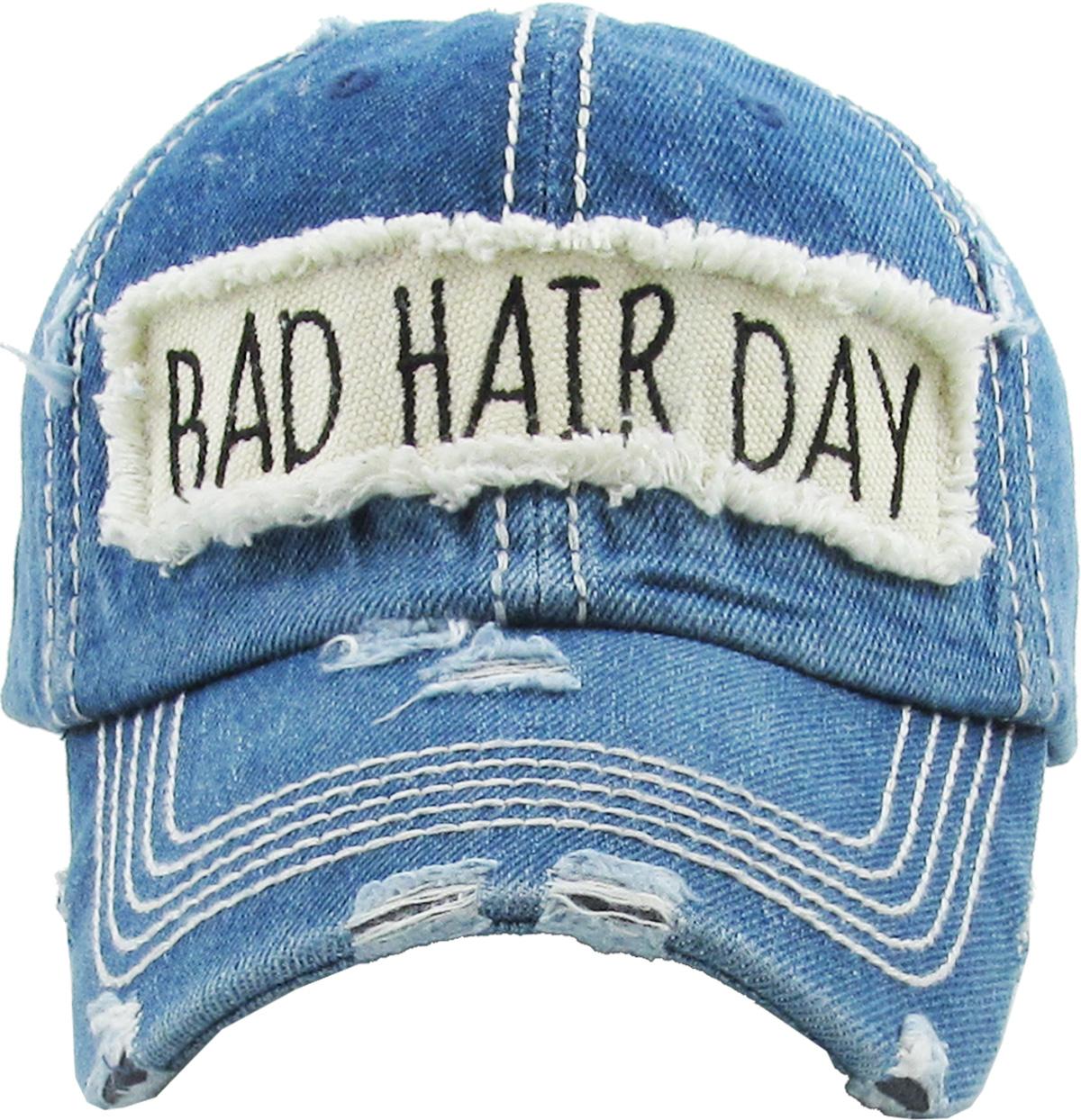 Bad Hair Day Washed Vintage Ball Cap | KBETHOS